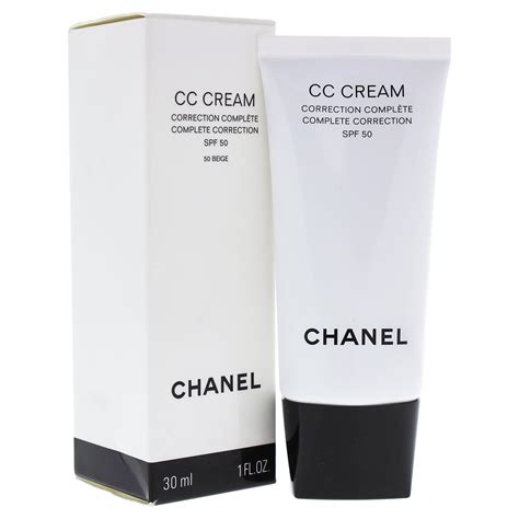 chanel cc cream sunscreen|chanel cc cream complete correction.